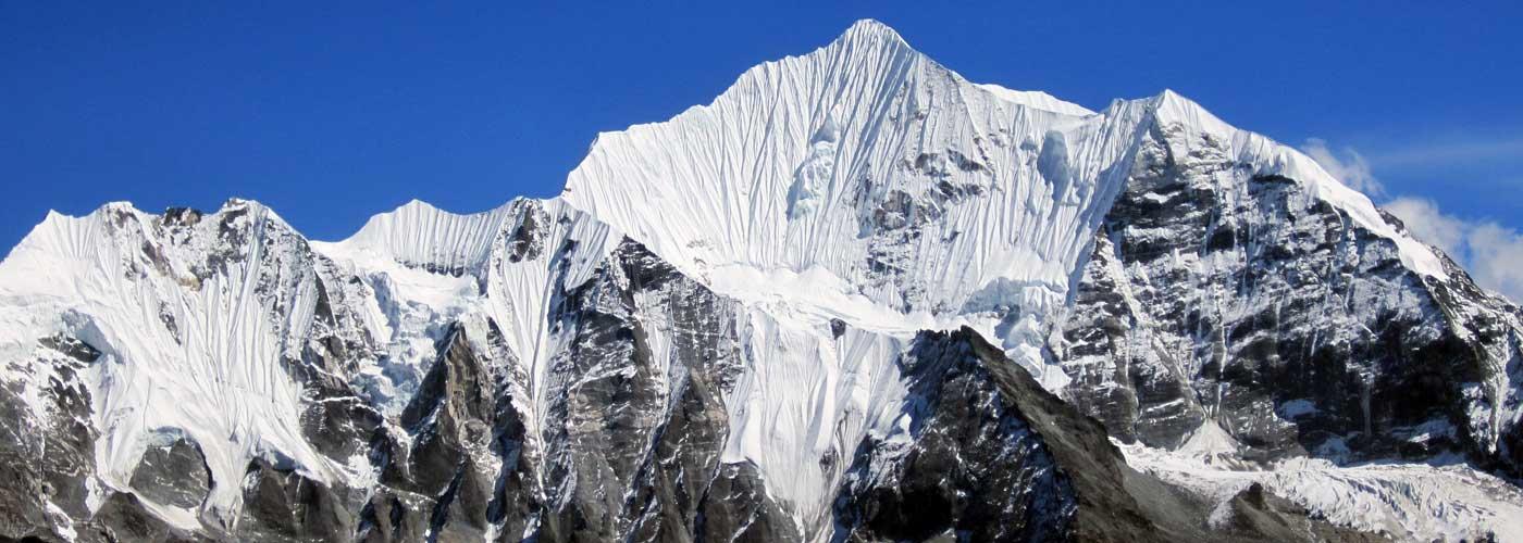 Langtang Range Mountains View