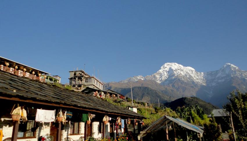 Mountain View from Ghandruk Village