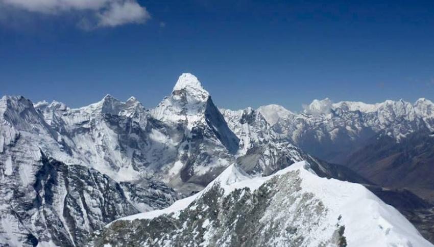 View from Island Peak